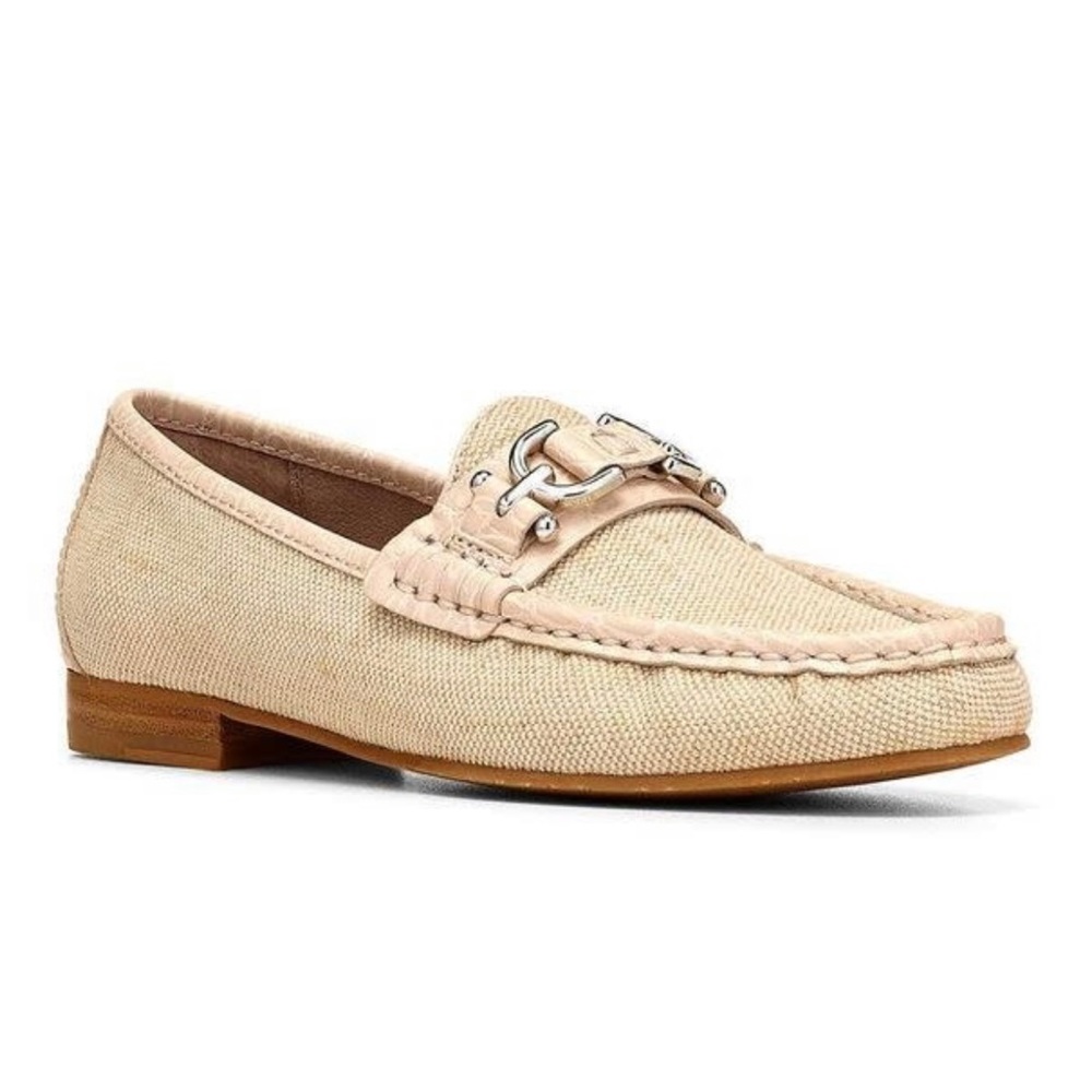 Donald Pliner Suzy Loafer Natural Canvas